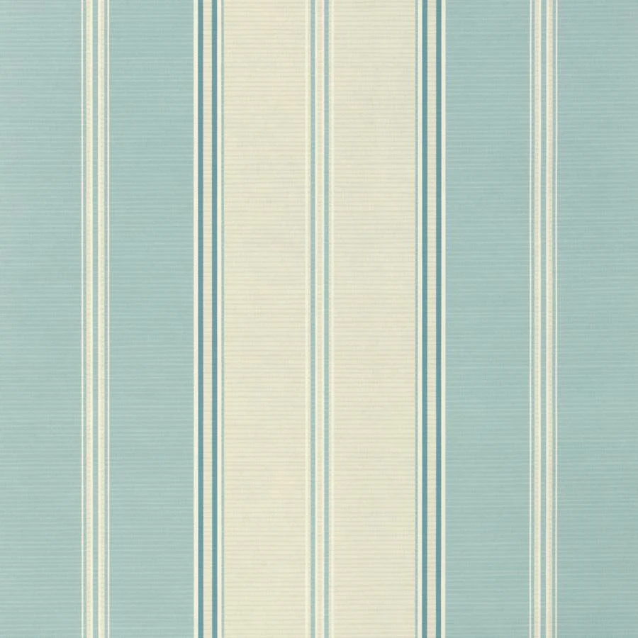 Sample - W4380-15 | Kravet Design, Blue Stripes - Kravet Design Wallpaper - W4380.15.0