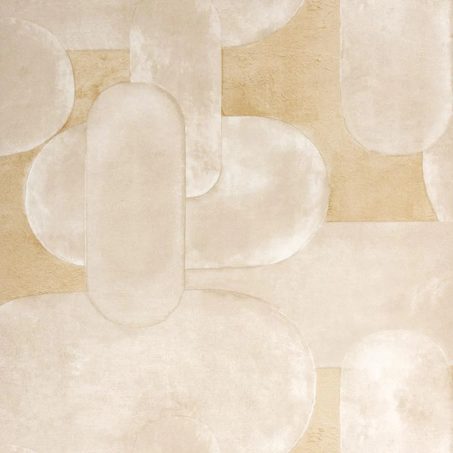 Sample - W4405-416 | Art Effect, Gold Abstract - Kravet Couture Wallpaper - W4405.416.0