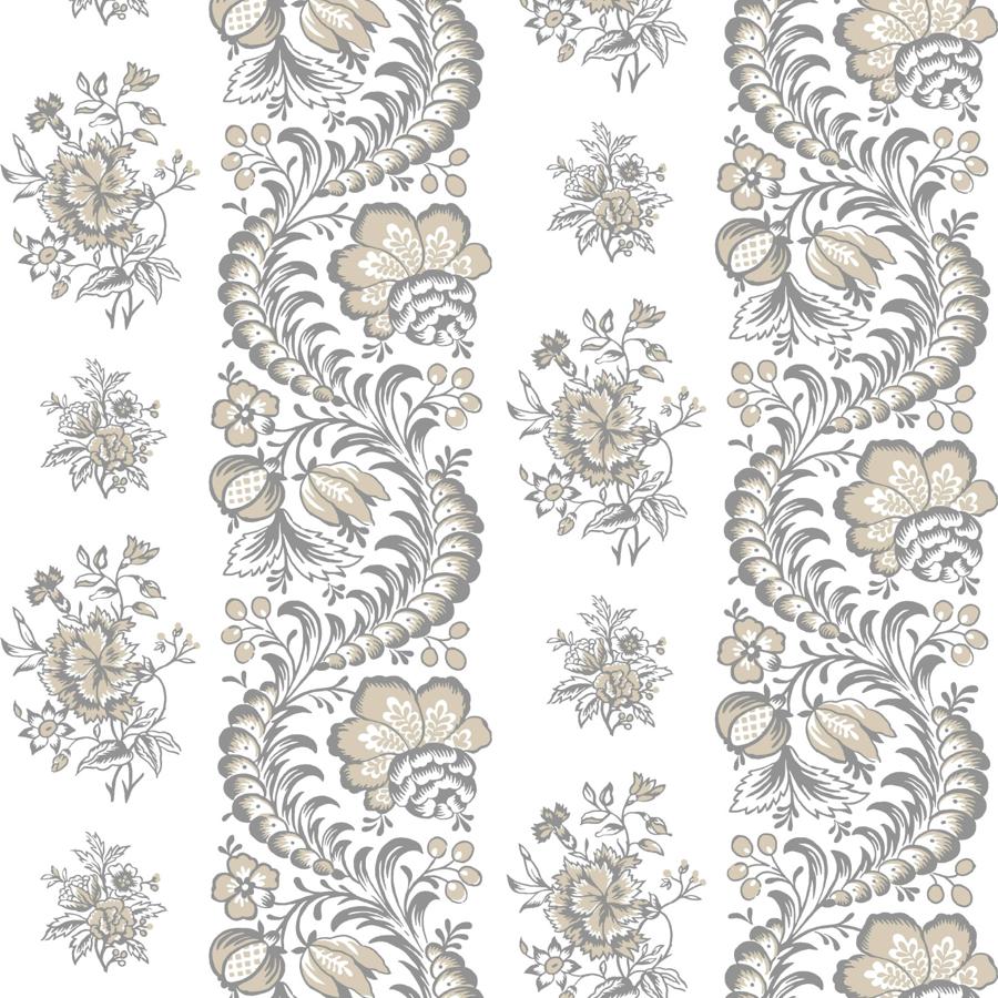Sample - W4481-11 | Kravet Design, Brown Stripes - Kravet Design Wallpaper - W4481.11.0