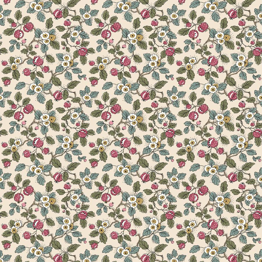 Sample - W4492-319 | Kravet Design, Beige Botanical - Kravet Design Wallpaper - W4492.319.0