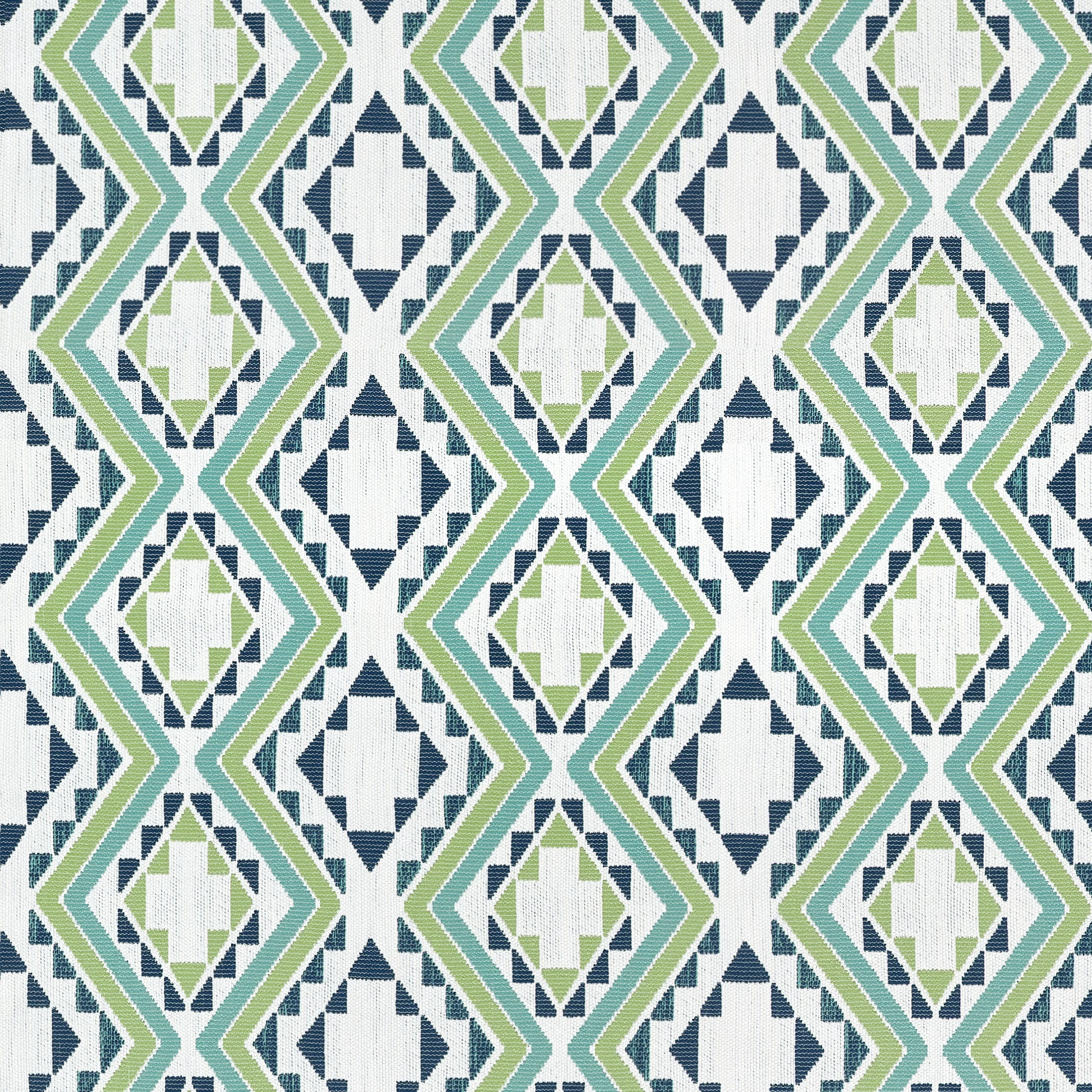 Sample - W711112 Acadia, Sagamore, Pear and Navy - Thibaut Fabric