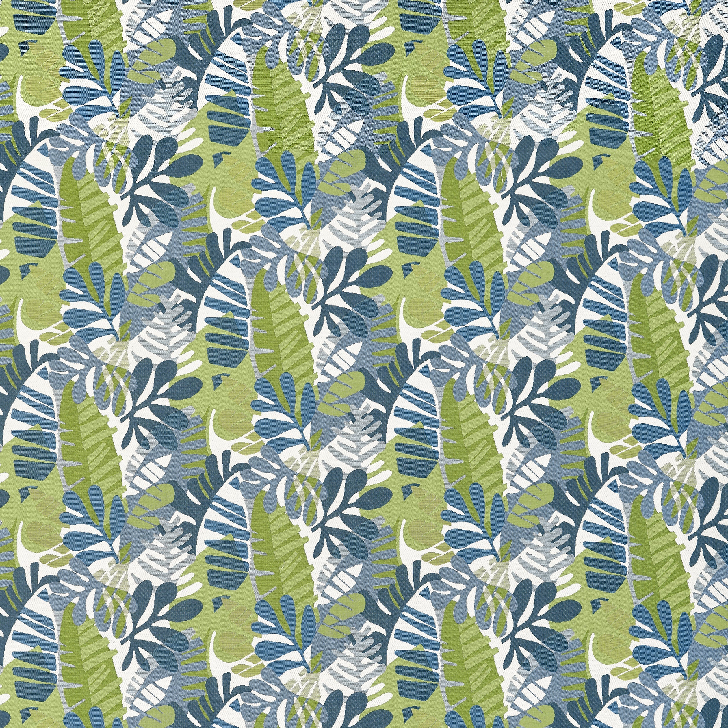 Sample - W81795 Acadia, Ipanema, Bermuda and Kiwi - Thibaut Fabric
