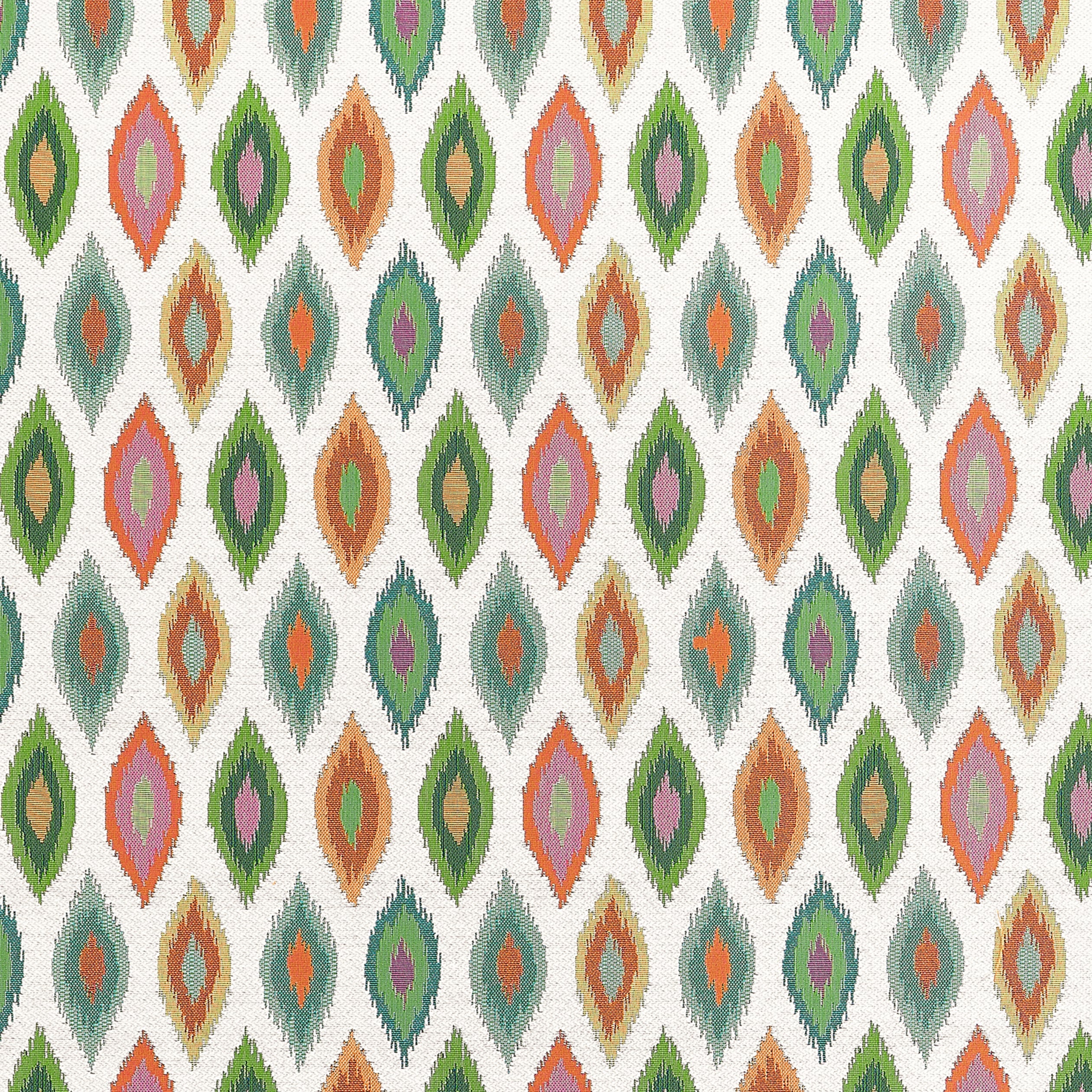Sample - W81796 Acadia, Beliza, Pool and Spice - Thibaut Fabric