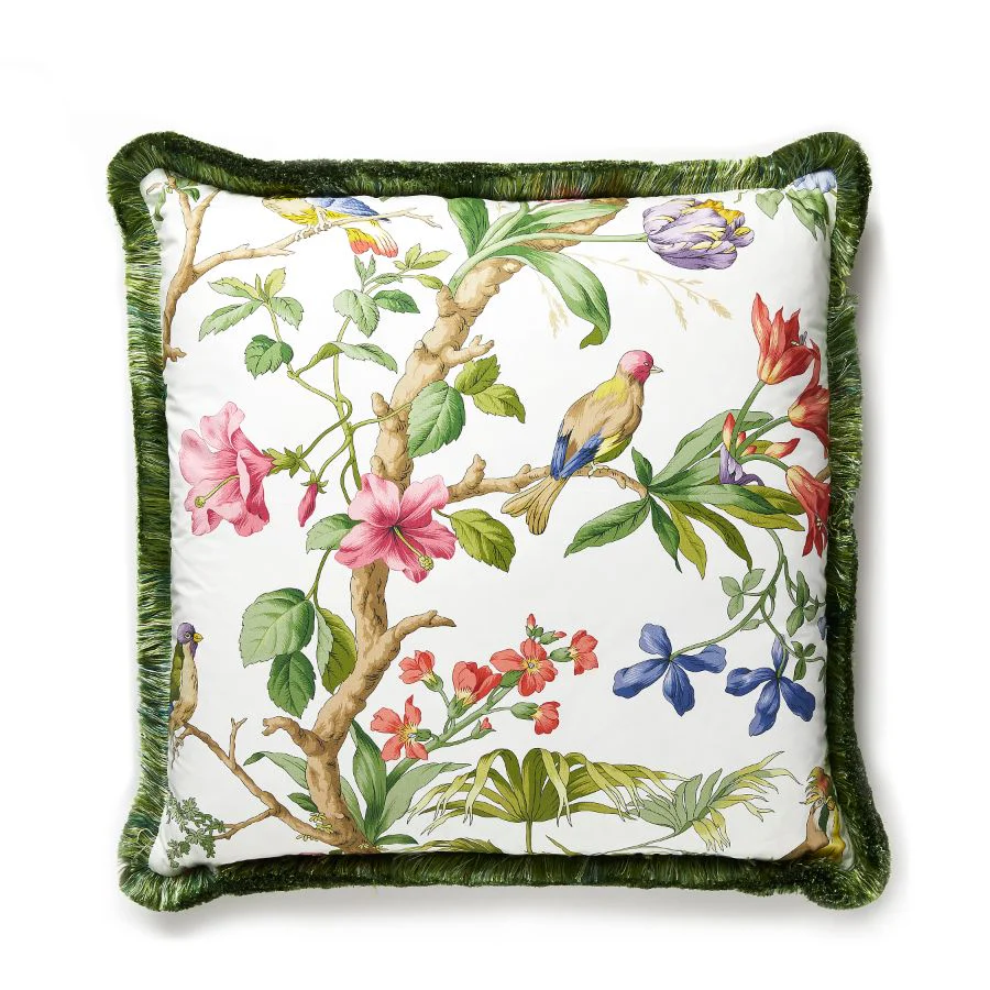 SCBELIPILL0001 | Belize, Ivory - Scalamandre Pillows