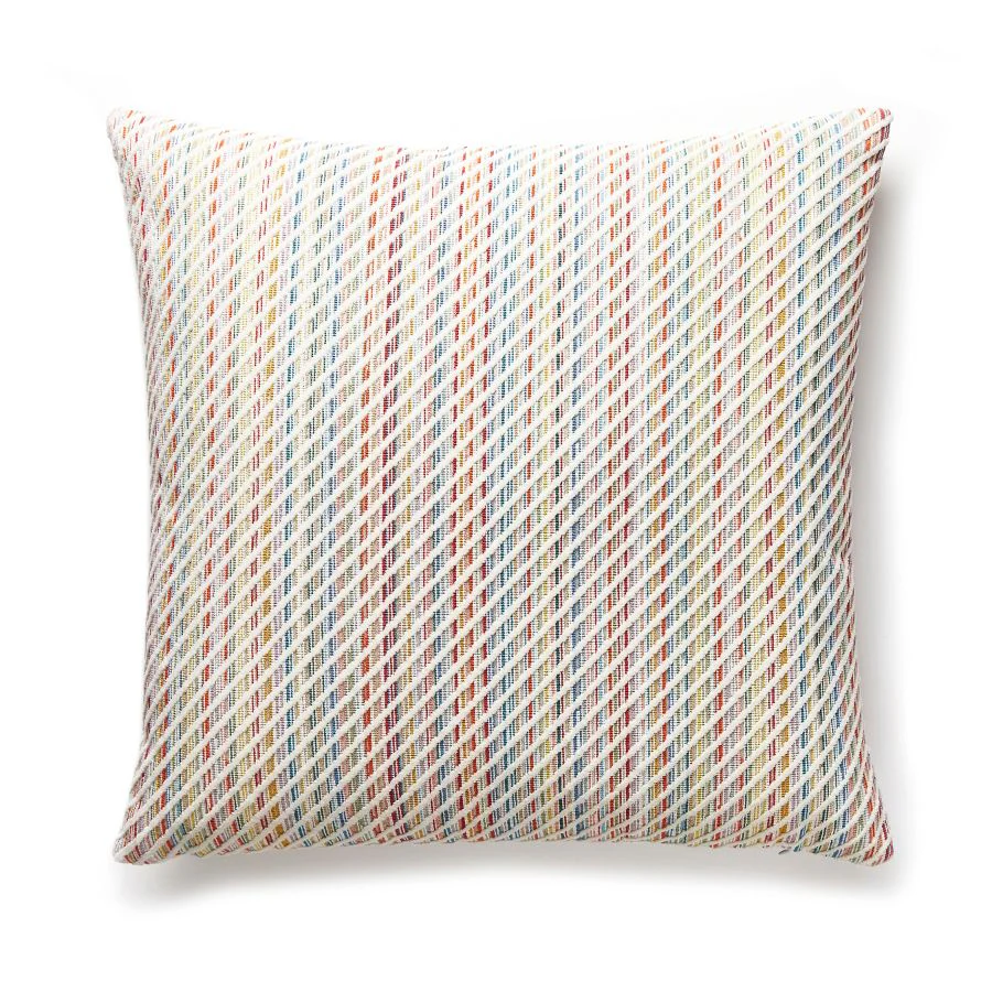 SCPRISMPILL0002 | Prisma Velvet, Sqaure - Color Wheel - Scalamandre Pillows