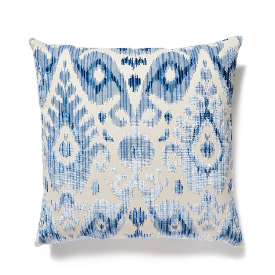SCTASHKPILL0003 | Tashkent Velvet, Pacific - Scalamandre Pillows