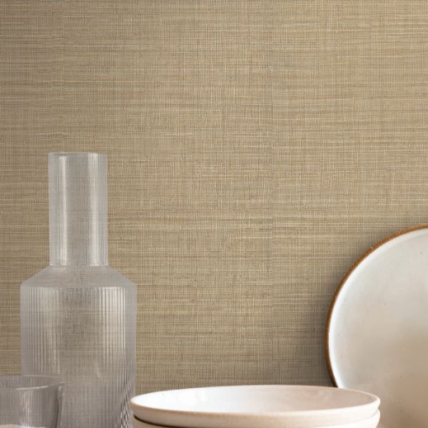 Si25876 | Signature Textures 3, Lotus Silk Hazelnut - York Wallpaper - Image 3