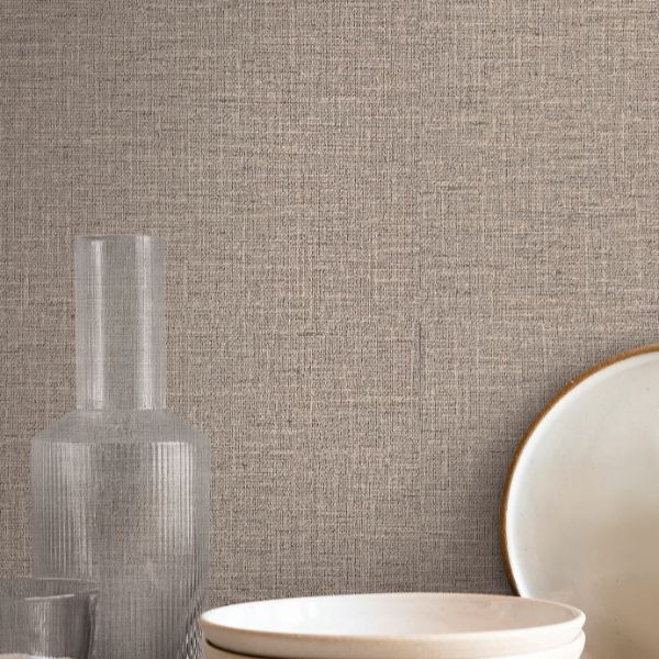 Si26140 | Signature Textures 3, Loom Latte - York Wallpaper - Image 3