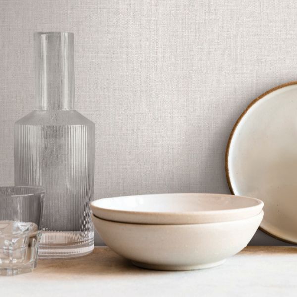 Si26143 | Signature Textures 3, Loom White - York Wallpaper - Image 3