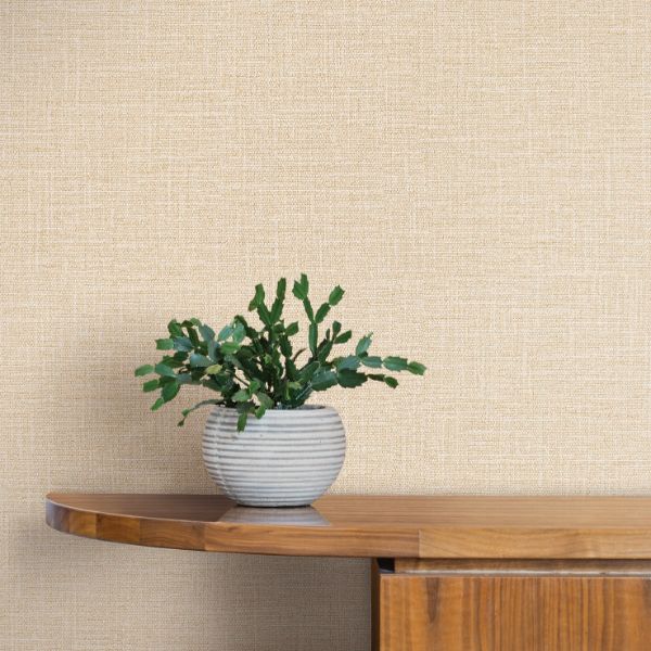 Si26145 | Signature Textures 3, Loom Wheat - York Wallpaper - Image 2