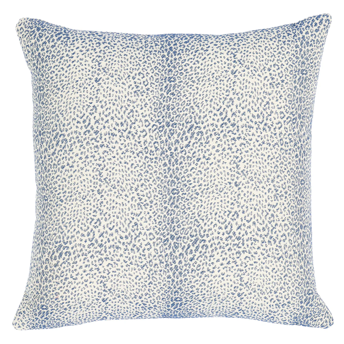 So7543404 | Mini Leopard Indoor/Outdoor Pillow, Navy - Schumacher Pillows