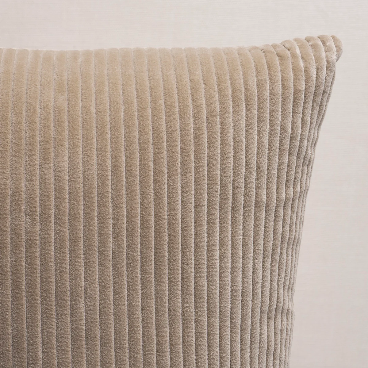 So8045904 | Wyatt Corduroy Pillow, Sandstone - Schumacher Pillows - Image 2