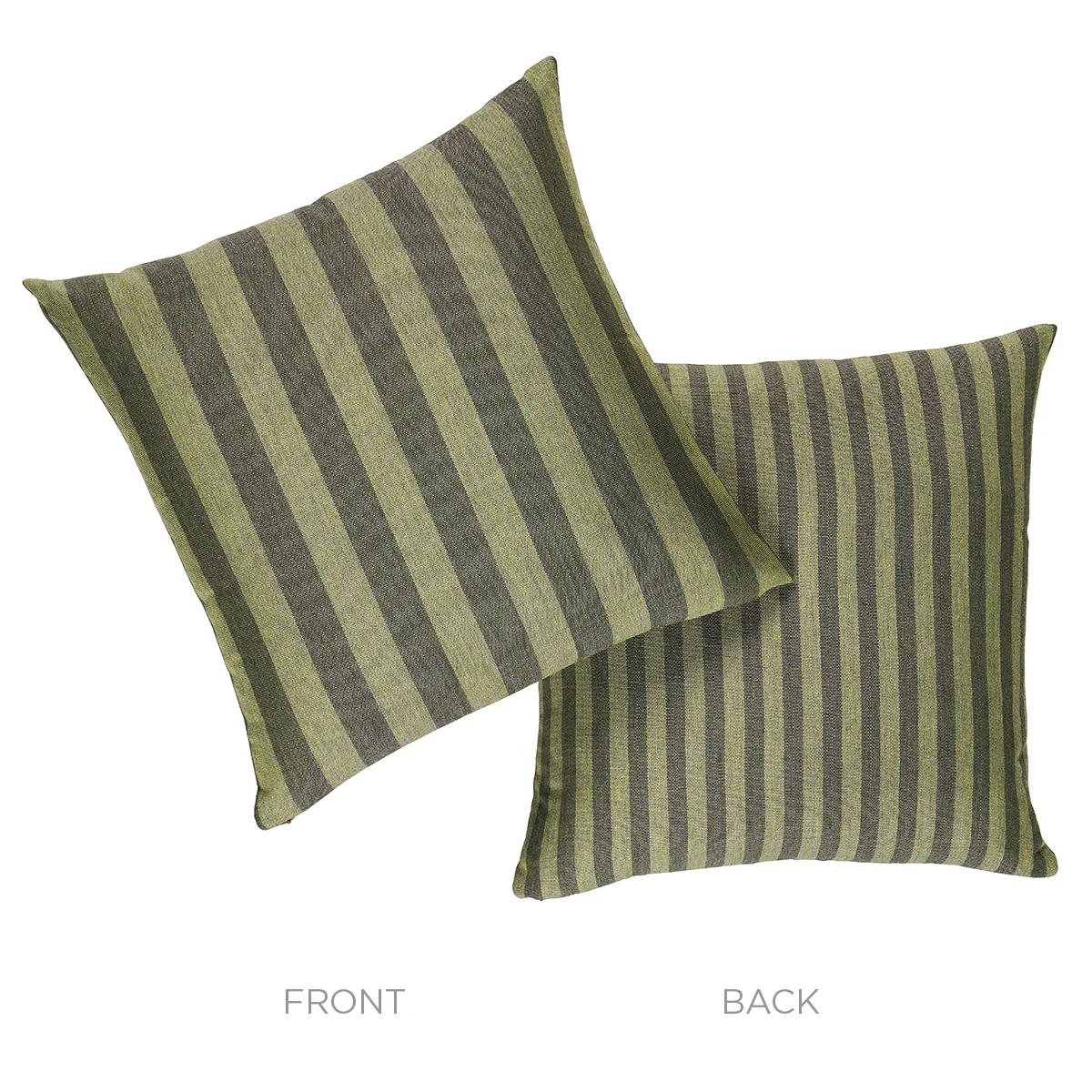 So8580504 | Hanson I/O Stripe Pillow, Green - Schumacher Pillows - Image 3