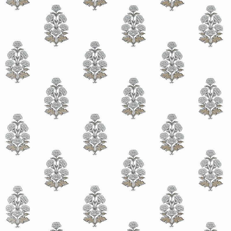 T10520 | Audrey, Grey - Thibaut Wallpaper