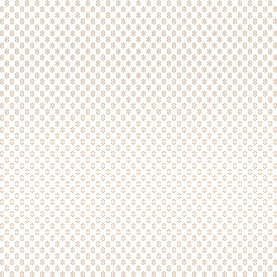 Vp1394 | Jardin, Brioni Rose Floral Stamp - Antonina Vella Wallpaper