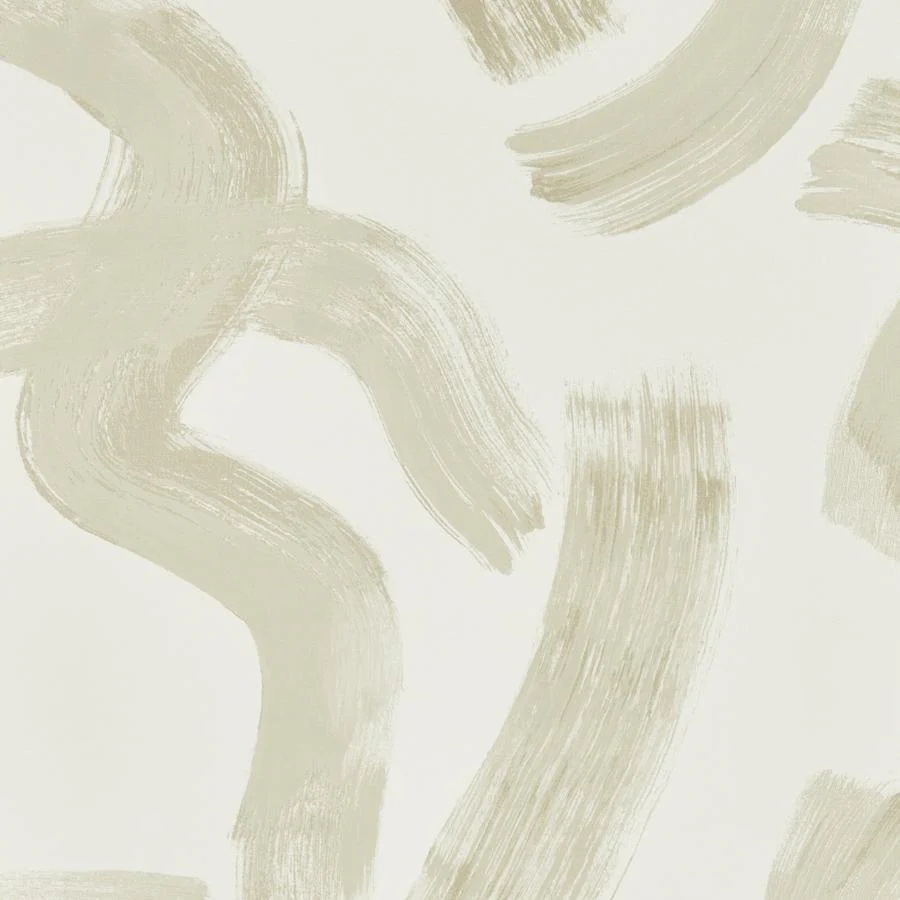 W0227/03 | Malevich, Beige Abstract - Clarke And Clarke Wallpaper