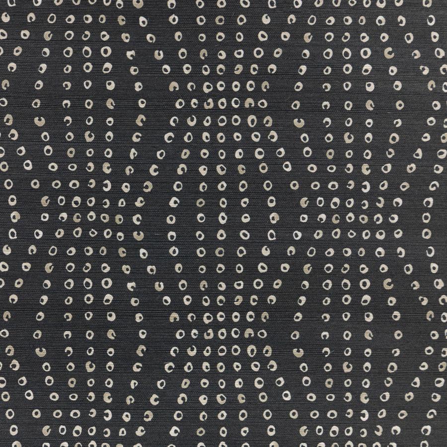 W3572-21 | Puka, Black Geometric - Kravet Couture Wallpaper - W3572.21.0