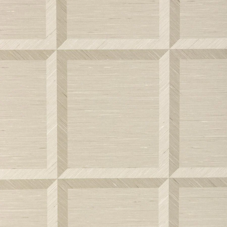 W4317-106 | Kravet Design, Beige Tile - Kravet Design Wallpaper - W4317.106.0