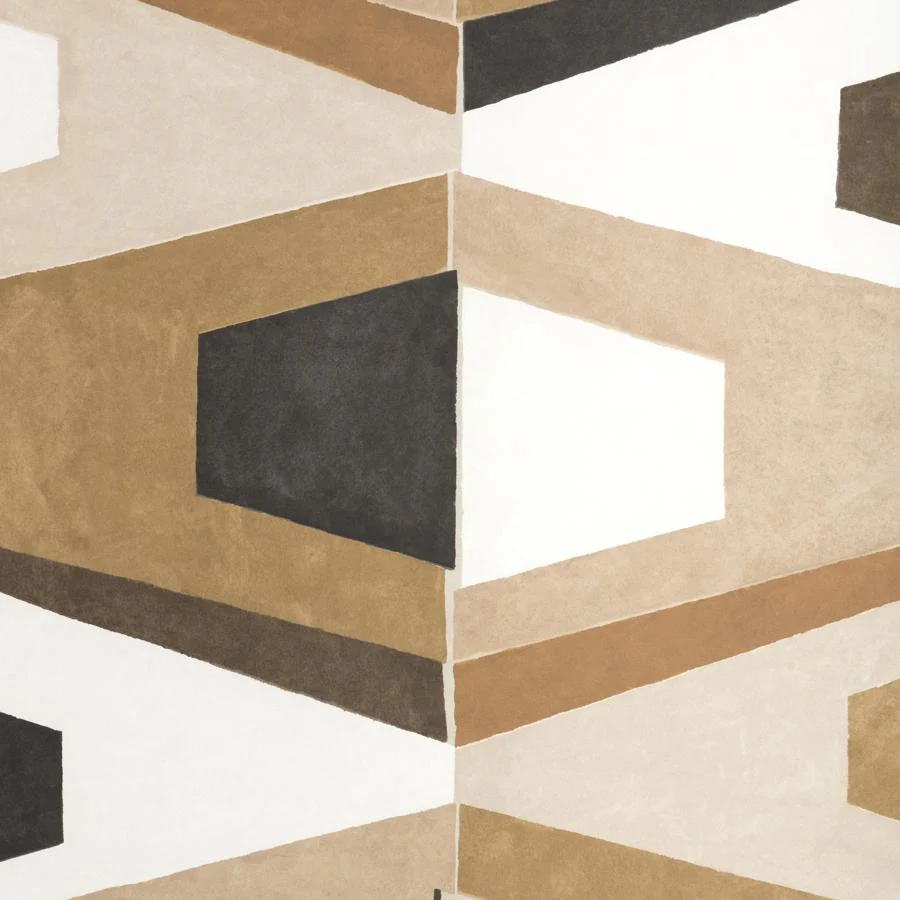 W4401-6116 | Wild Beauty, Brown Abstract - Kravet Couture Wallpaper - W4401.6116.0
