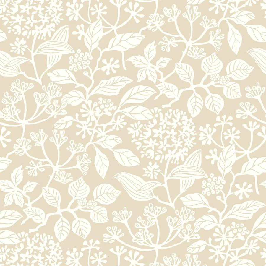 W4485-16 | Kravet Design, Beige Botanical - Kravet Design Wallpaper - W4485.16.0