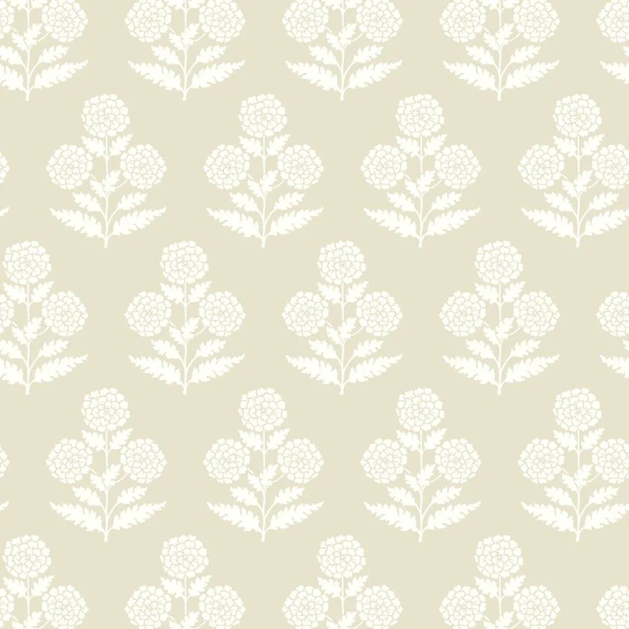 W4494-1 | Kravet Design, Beige Botanical - Kravet Design Wallpaper - W4494.1.0