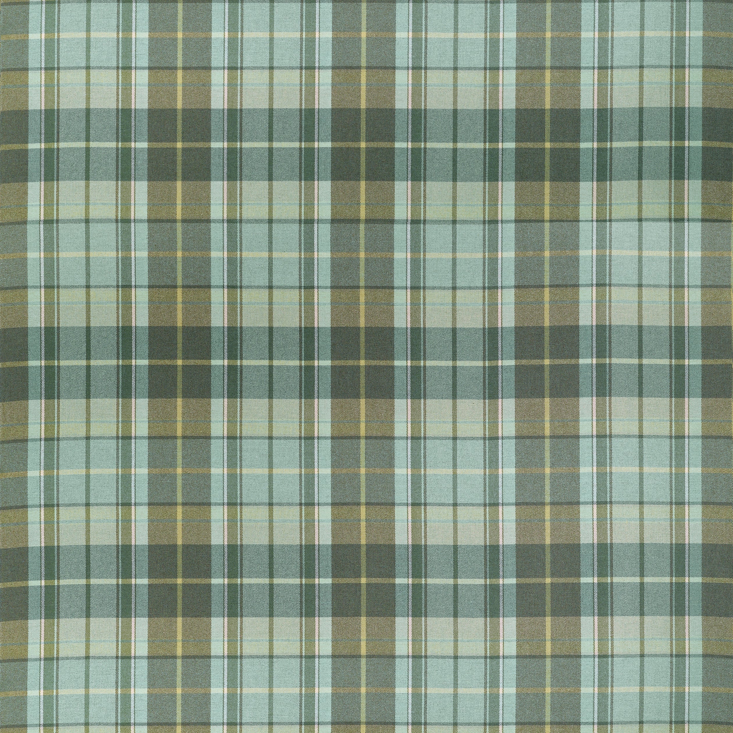W710535 | Boxwood Fabric Book, Scot'S Plaid, Sage - Thibaut Fabric