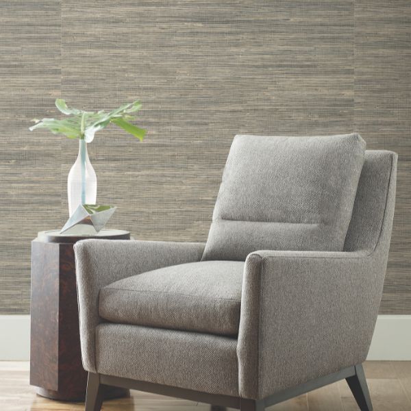 Ygl7075 | Natural Palette Resource, Horizontal Jute Black / Natural - Ronald Redding Wallpaper - Image 2